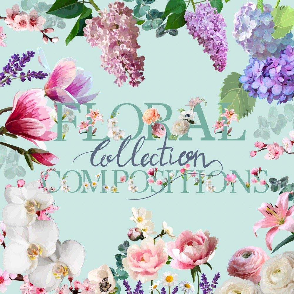 ( تراكبات زهرية) Floral Compositions