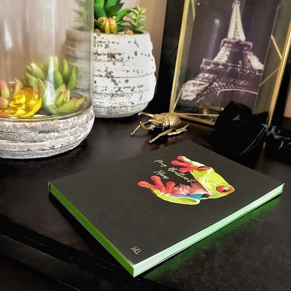 Premium A5 | Skizzenbuch | Notizbuch Brilliant Frog