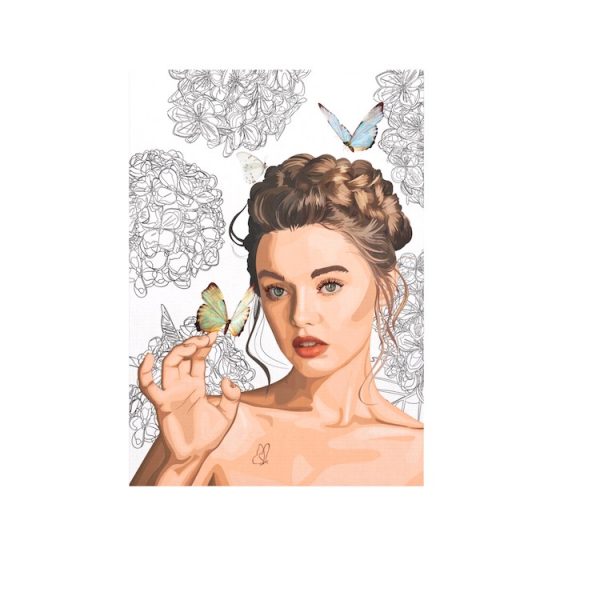 Digital art Butterfly - Sara Baptista